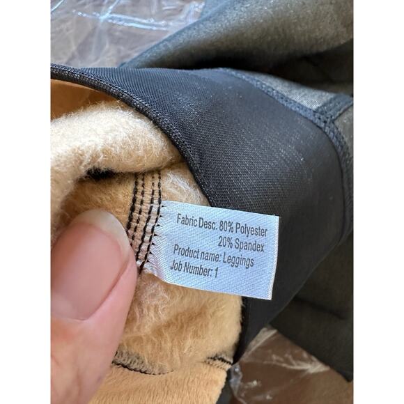 Winter Warm Fleece Lined Leggings for Women, High Waisted Size: See Images - Picture 3 of 9
